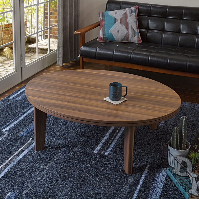 Garza(ガルサ)　カジュアルこたつ楕円　幅105cm