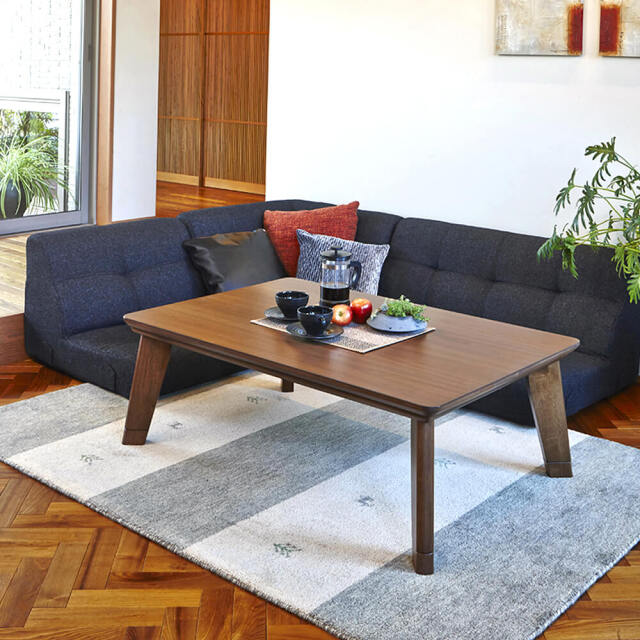 Alouette（アルエット）リビングこたつテーブル　幅120cm