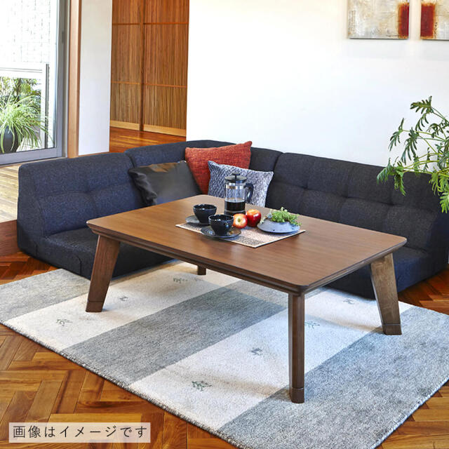 Alouette（アルエット）リビングこたつテーブル　幅80cm