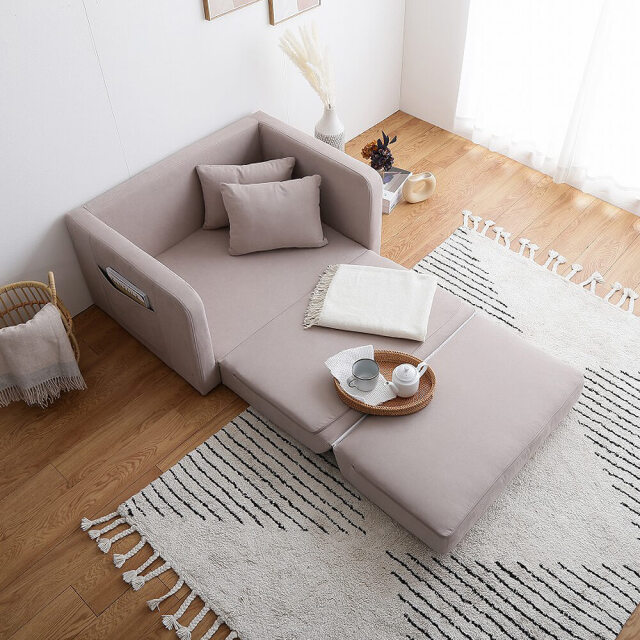 Leina（レイナ） 折りたたみローソファーベッド