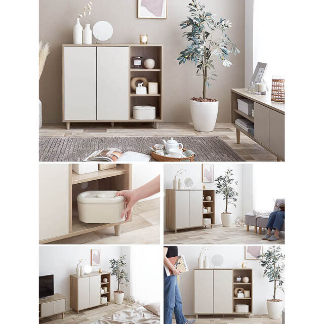 Rine（リイネ） バイカラーキャビネット