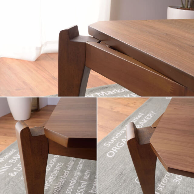 Ｌｅａｐ（リープ） こたつテーブル 長方形 幅90cmタイプ