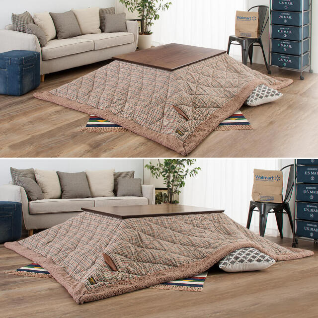 Ｍａｒｕｓ（マルス）　こたつテーブル　長方形　幅１０５ｃｍタイプ　テーブル　こたつ　こたつテーブル　アッシュ　ウォールナット Marus（マルス） こたつテーブル 長方形 幅105cmタイプ