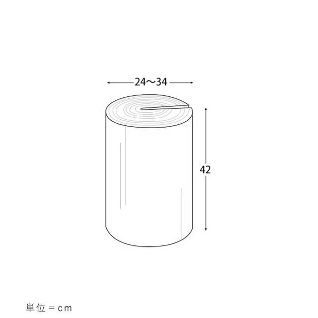 Elmo（エルモ） 国産多目的丸太スツール
