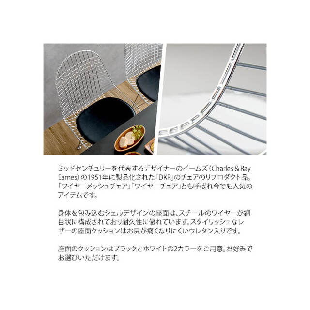 Eames（イームズ） ワイヤーチェアー