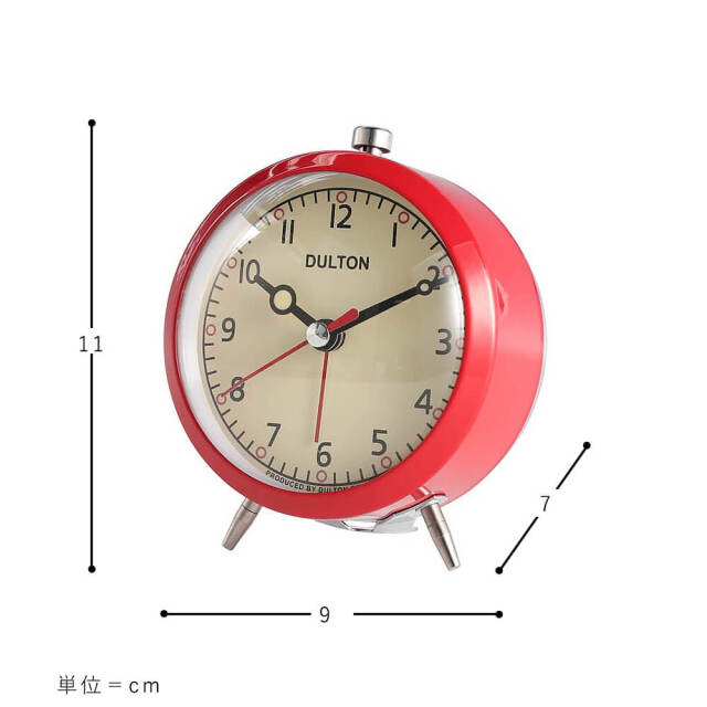 新品 （CR） DULTON RAINARD CLOCK ダルトン 置き時計 DULTON ONLINE SHOP | RAINARD CLOCK CHROME(CHROME): ハウスウェア