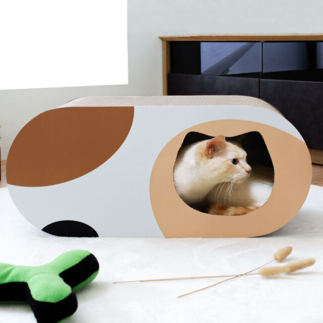 Catlett（カトレット）段ボール爪とぎ オーバル型