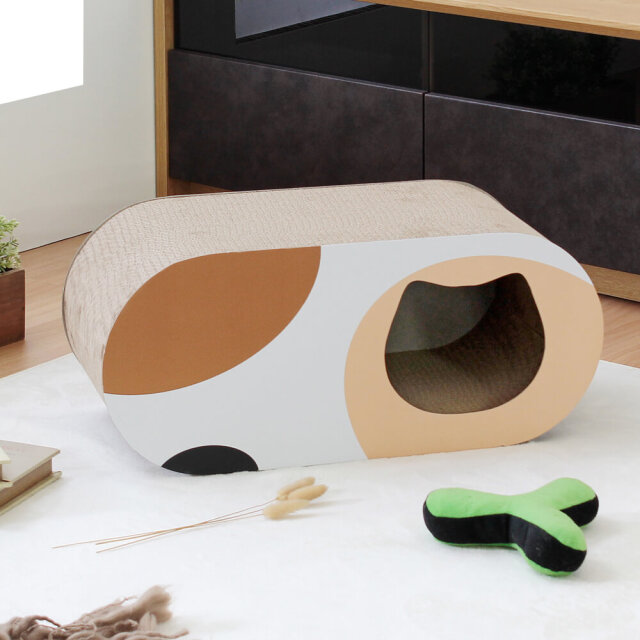 Catlett（カトレット）段ボール爪とぎ オーバル型