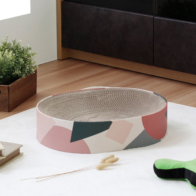 Catlett（カトレット）段ボール爪とぎ ポップ型