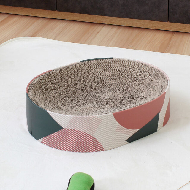 Catlett（カトレット）段ボール爪とぎ ポップ型