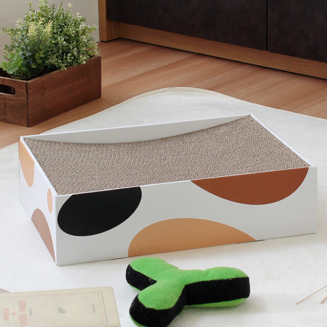 Catlett（カトレット）段ボール爪とぎ スクエア型