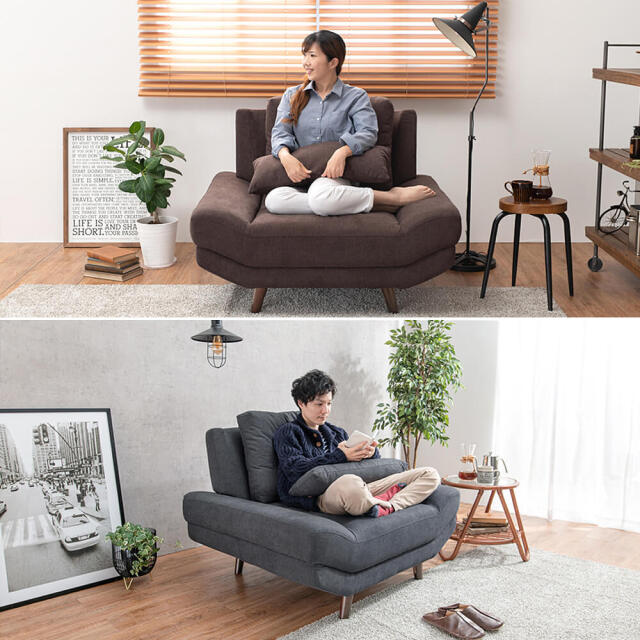 お値下げしました❗️1人掛け　ソファー Bright（ブライト） ワイド1人掛けソファー