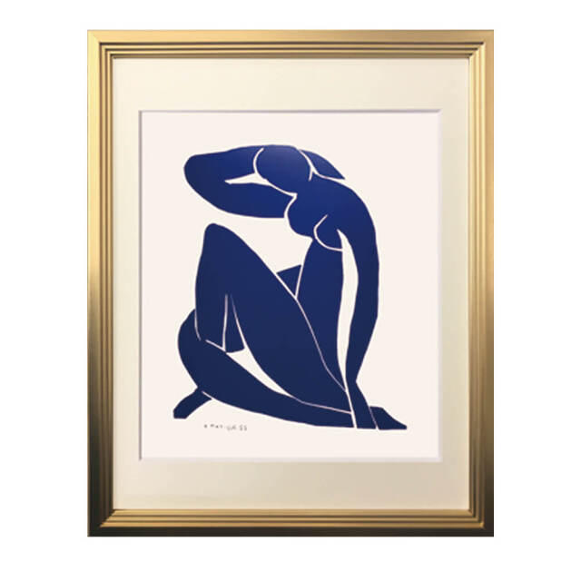 H. Matisse 1952 複製シルクスクリーンアート H. Matisse 1952 複製シルクスクリーンアート - メルカリ