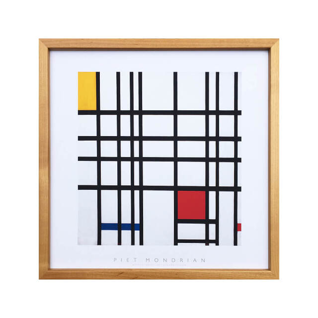 Piet Mondrian（ピエト モンドリアン） Opposition of Lines;Red