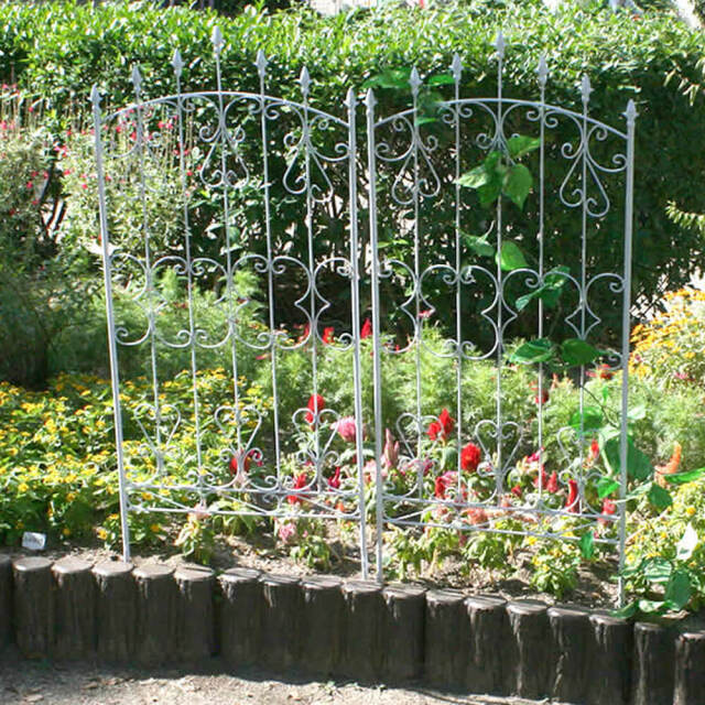 Gald（ガルド）アイアンフェンス ロータイプ 4set