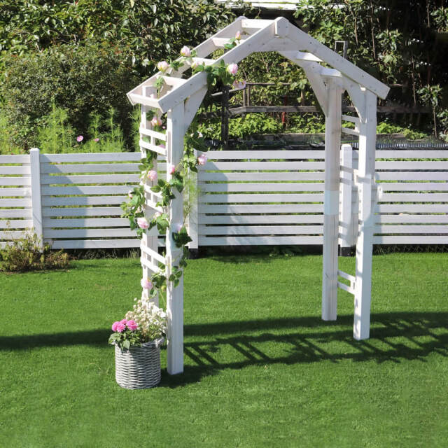 WOOD CHURCH（ウッドチャーチ） 天然木製三角アーチ ＆ 金具セット