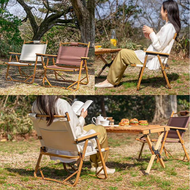 Bafu（バフ）一人かけ折り畳みチェア