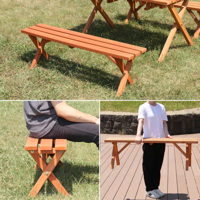 Anima（アニマ） BBQテーブル＆ベンチ 3点セット