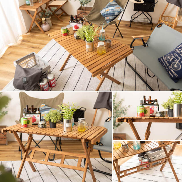 Zof（ゾフ） ロールトップハイテーブル Lサイズ