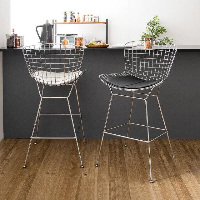 Harry Bertoia（ハリー・ベルトイア）ワイヤーハイスツール