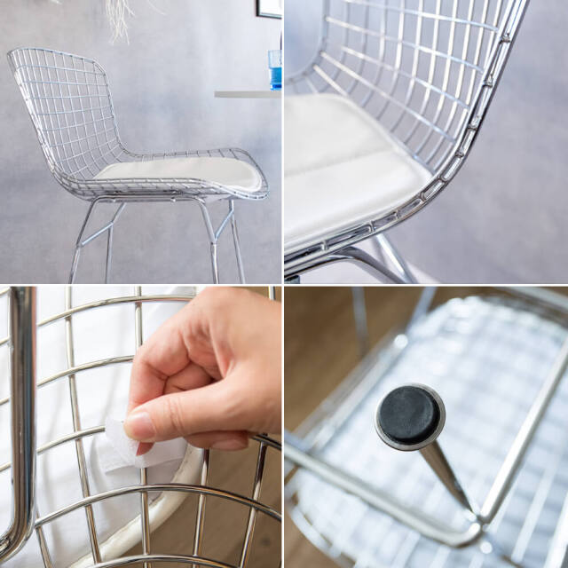 Harry Bertoia（ハリー・ベルトイア）ワイヤーハイスツール