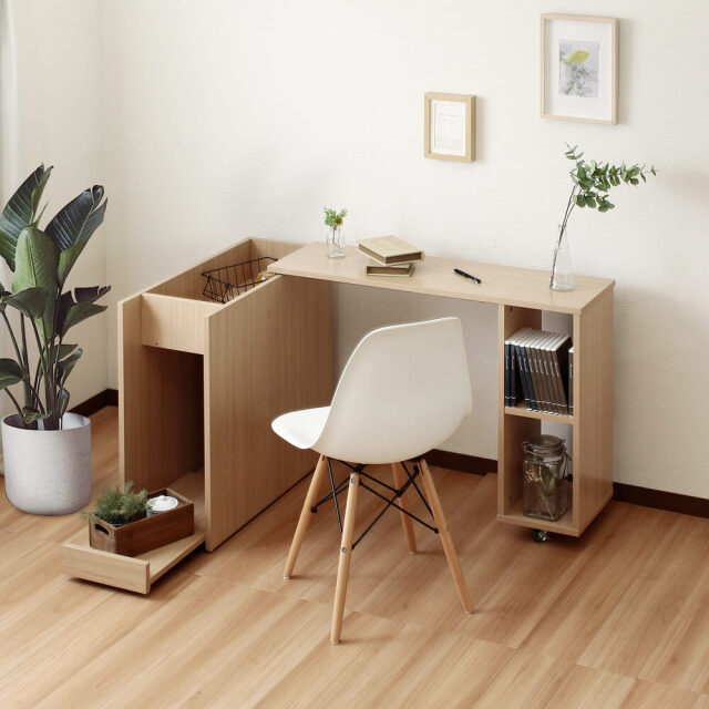 Nama（ナーマ）　キャビネット式スウィングデスク