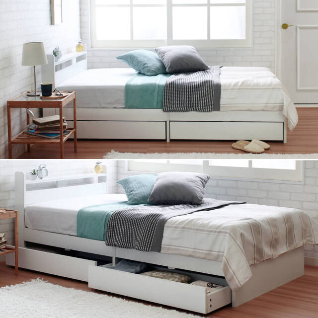 Stina（スティナ） ショートベッド フレームのみ シングル