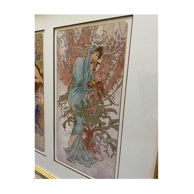 Alfons Mucha（アルフォンス ミュシャ） Four seasons アート