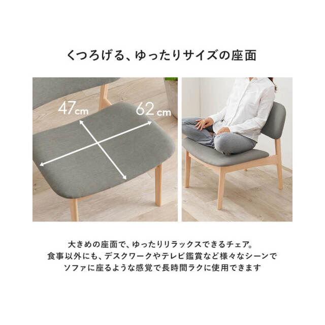 Pasc（パスク）ダイニングチェア2脚セット