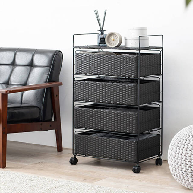 Rione（リオーネ）4段ランドリー　幅50cm