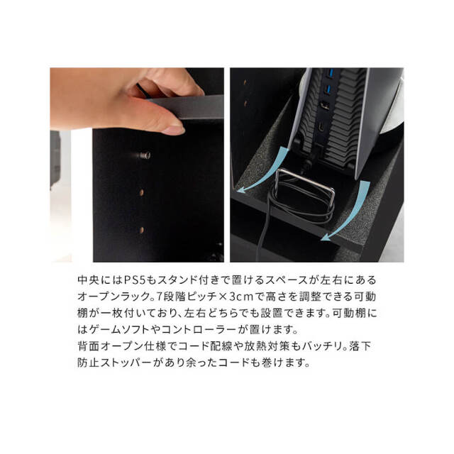 Ludus（ルードゥス） ゲーム機ラック