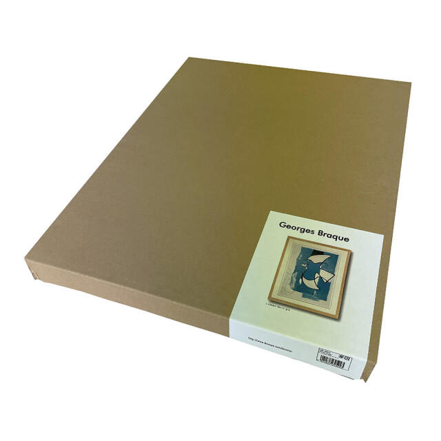 Georges Braque（ジョルジュ ブラック） L'oiseaux bleu et gris