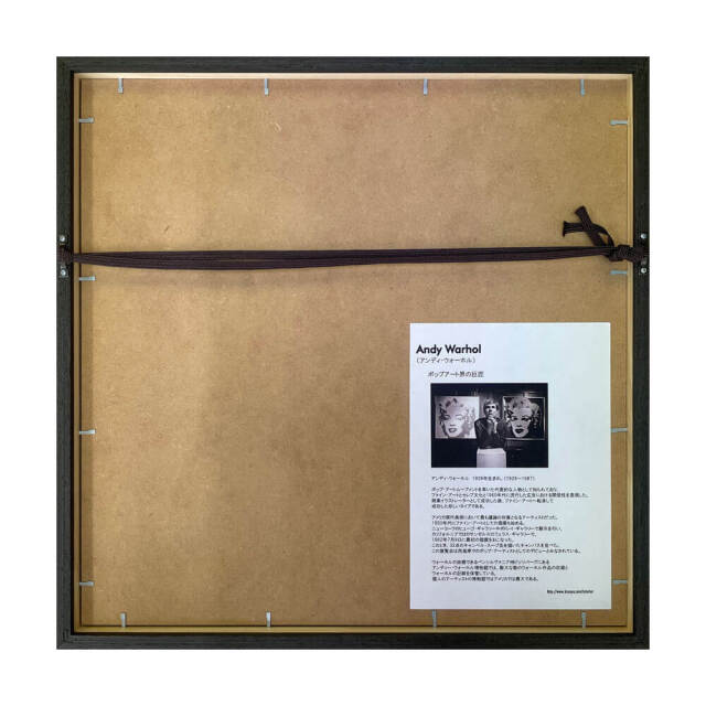 アンディウォーホル【希少】宇宙飛行士とアメリカ国旗　フレーム付き　現代アート アンディウォーホル【希少】宇宙飛行士とアメリカ国旗 フレーム