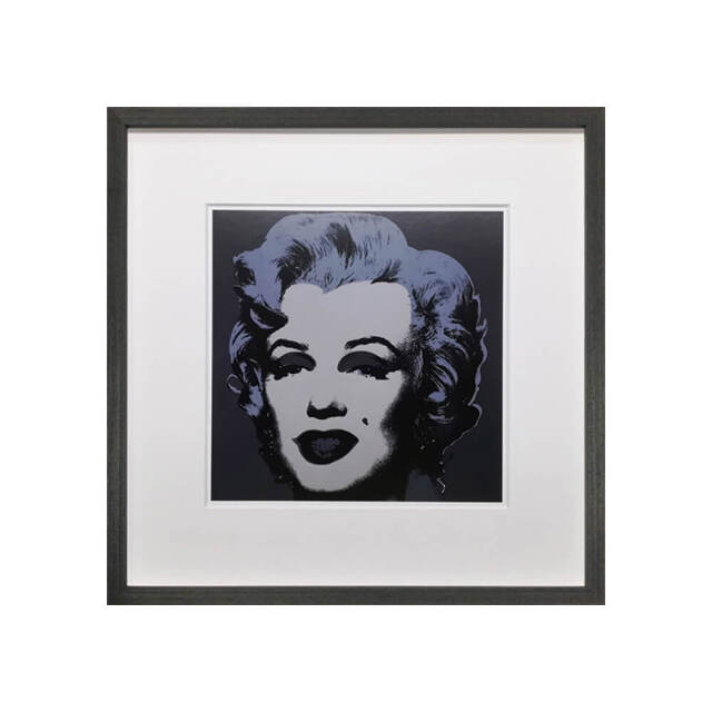 Ten Marilyns 1967 アンディウォーホル額装80x33.5cm 額縁付き] アンディ・ウォーホル「Marilyn Monroe,1967 (hot