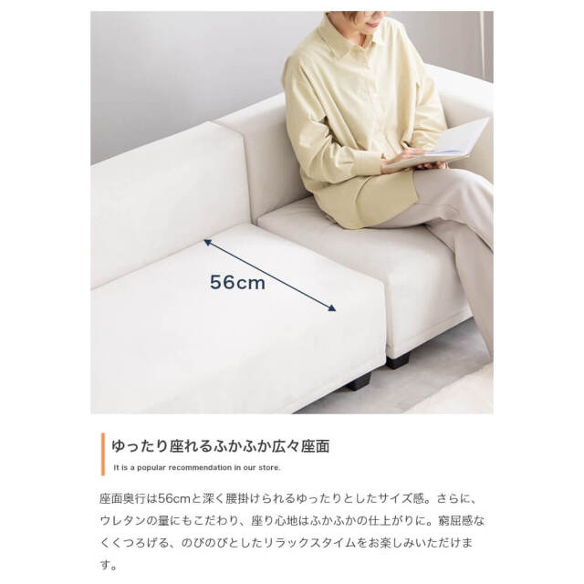 Sellerie (ゼレリ) 2人掛けソファ【単品】