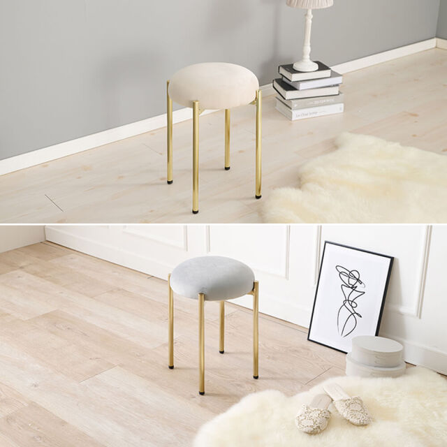 Kwal（クワル） ベロア風スツール