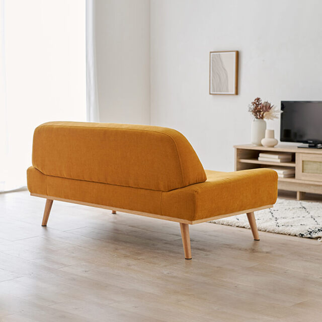 起立木工　ノルディー　2人掛けソファー　送料込み　お値下げしました KIRITSU 起立木工 IDC大塚家具 ノルディ 2.5人掛けソファ 北欧