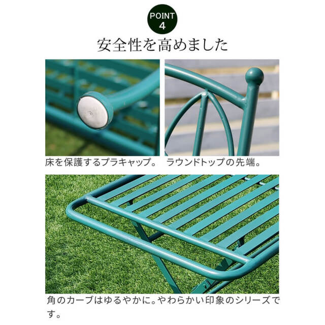 Feuillr (フイユ) アイアン製ローテーブル単品