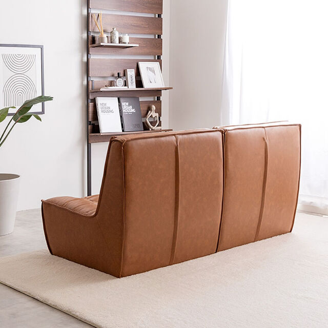 PVCレザーソファ(2点セット) Silencio (シレンシオ)