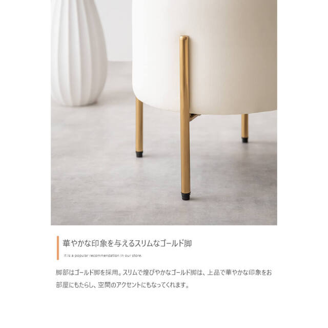 Futur（フュテュール） 収納付きスツール