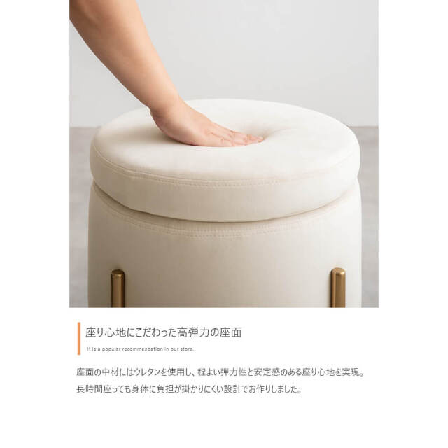 Futur（フュテュール）収納付きスツール