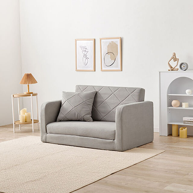 肘リクライニングソファベッド