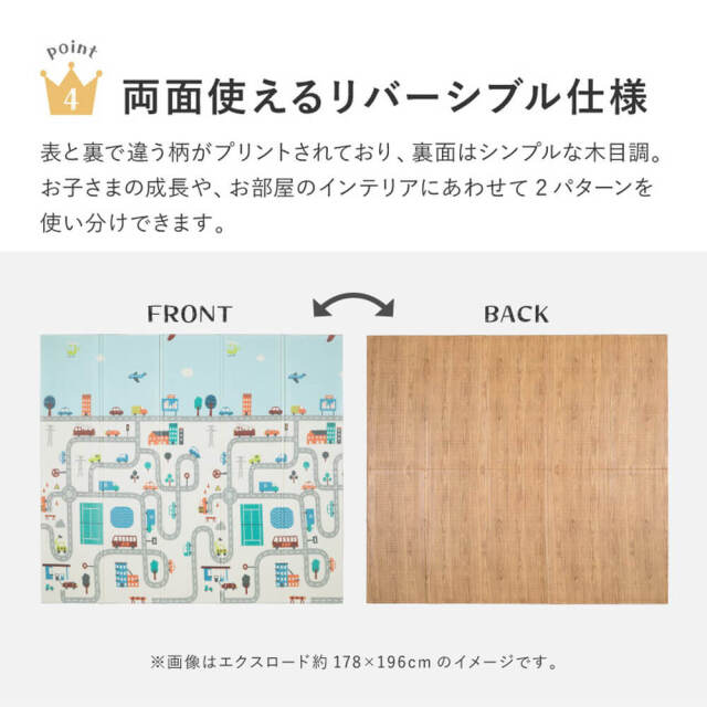 リバーシブルマット