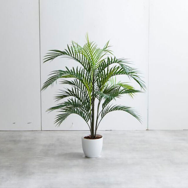 光触媒　人工観葉植物　フェイクグリーン　アレカヤシmwtj GREEN COFFRET アレカヤシ120cm 人工観葉植物 フェイクグリーン
