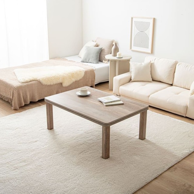 Wos（ウォス） こたつ掛け布団2点セット 長方形タイプ