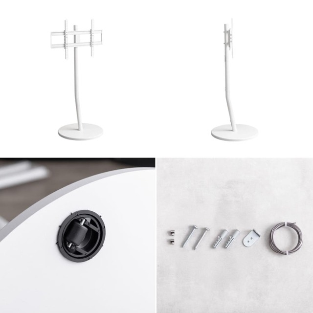 キャスター付きテレビスタンド