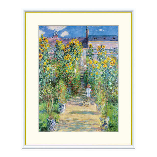 Claude Monet（クロード・モネ） ヴェトゥイユのモネの庭 アート