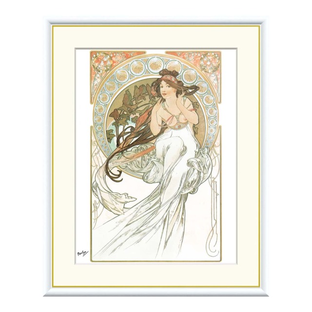 Alfons Mucha（アルフォンス ミュシャ） 芸術・音楽 アートポスター
