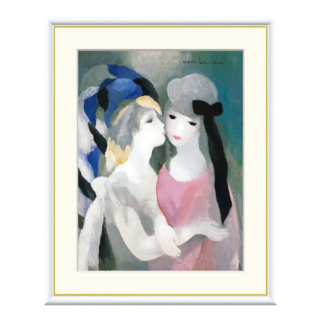 Marie Laurencin（マリー ローランサン） ザ・キス アートポスター