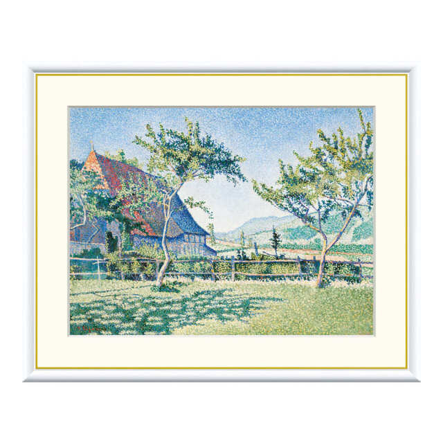 Paul Signac（ポール・シニャック） 牧草地 コンブラ・ル